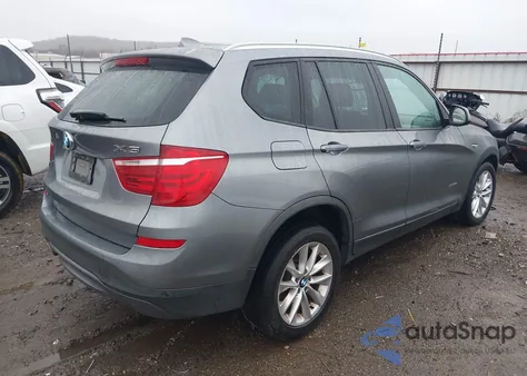 2015 BMW X3 xDrive28I из США, поврежденный, VIN 5UXWX9C57F0D47823